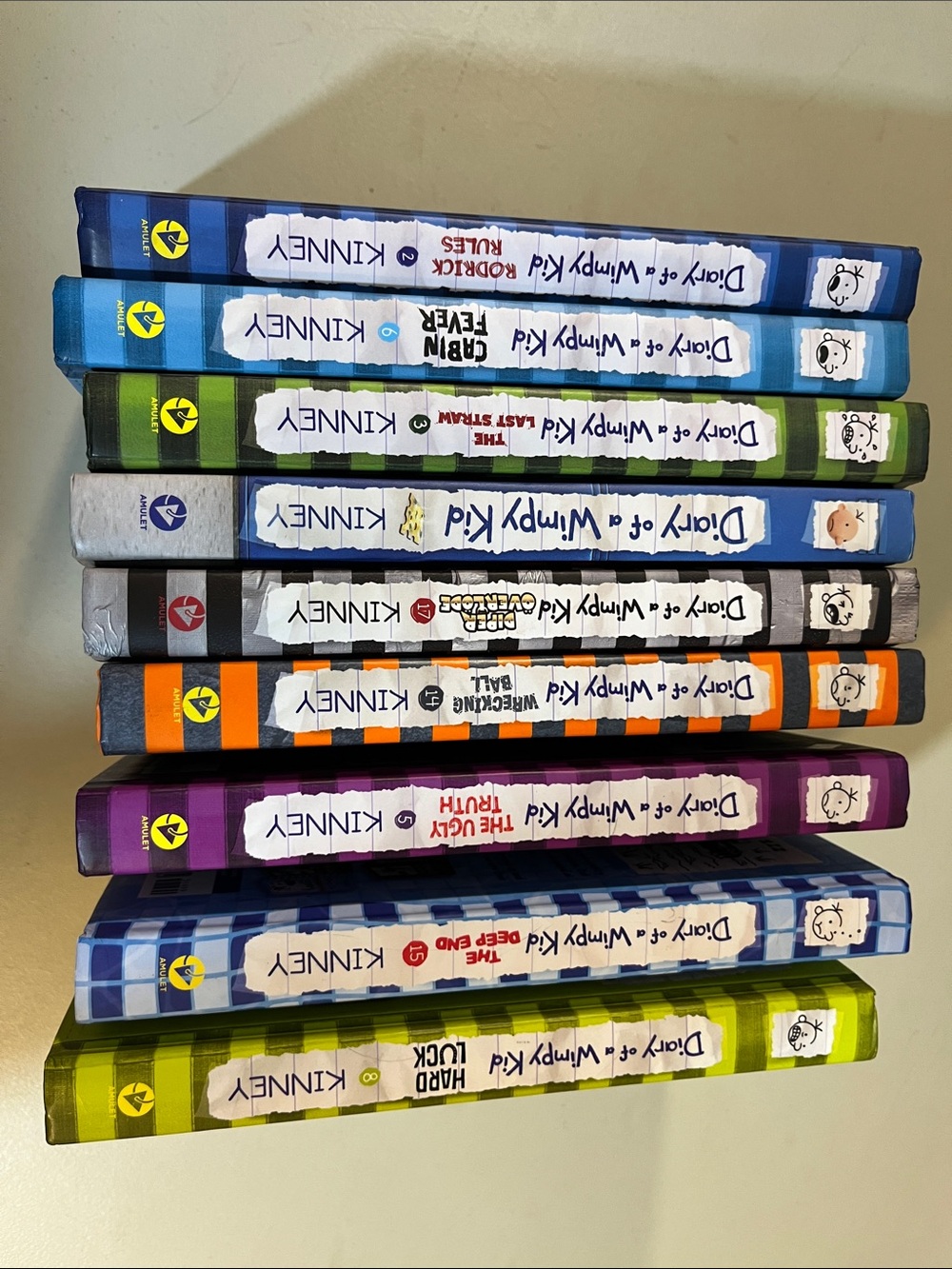 Diary of a Wimpy Kid Book Set - Multi-Color